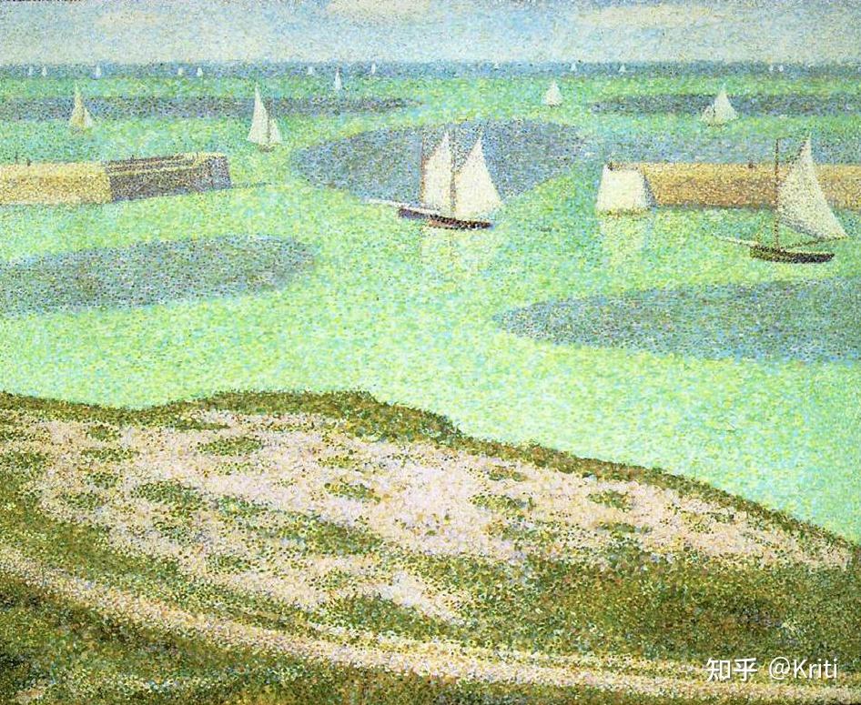 腕 | 法国后印象派画家乔治·修拉(Georges Seurat,1859~1891) - 知乎