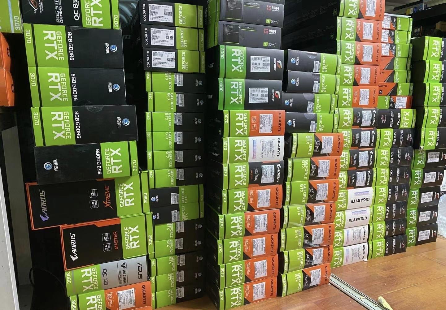 某海鲜平台惊现大量原价显卡