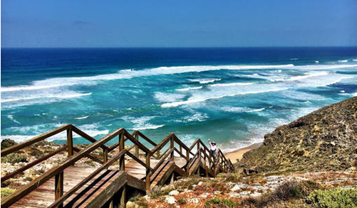 在澳大利亚艾尔半岛看夕阳