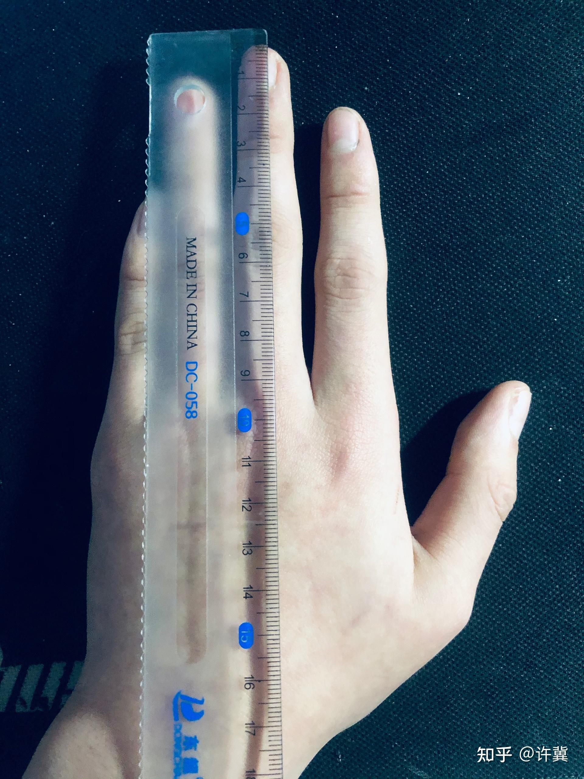 正常人的手指应该有多长? - 知乎