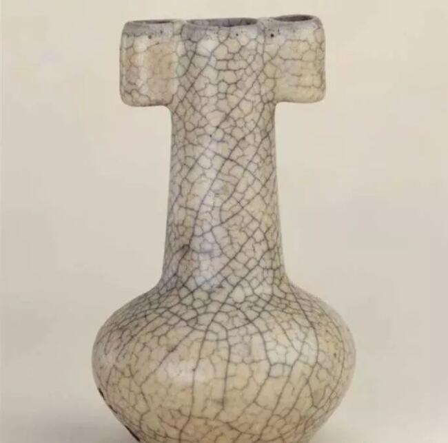 中国古美術・旧蔵品 宋代 官窑 双凤耳瓶・冰裂纹・青灰釉・花瓶・置物・茶道・文房 瓷器鉴藏|瓷器冰裂状的花纹是如何形成的- 知乎