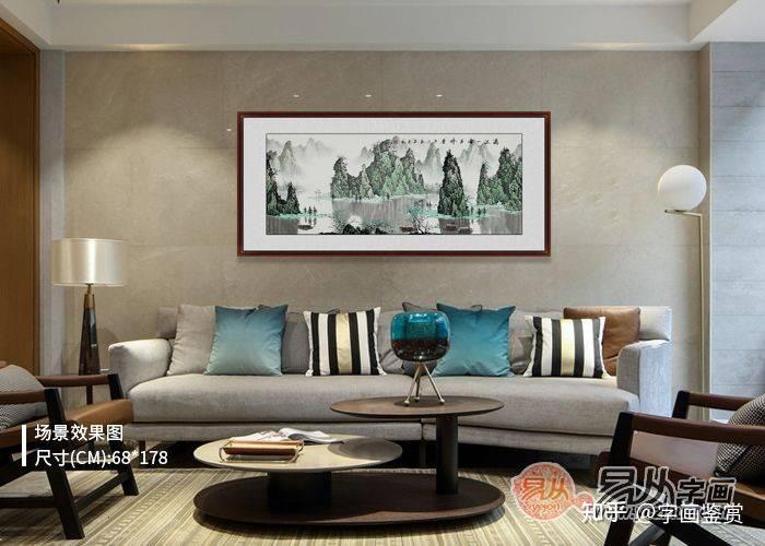 客厅挂什么画?这幅作品挂在家里 为你带来好运连连 - 知乎