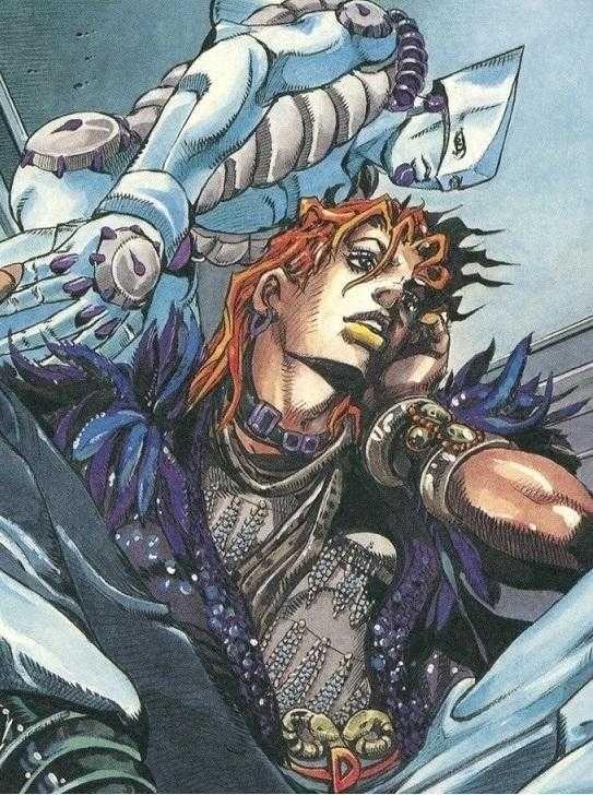 有没有这种类型原画的jojo图片