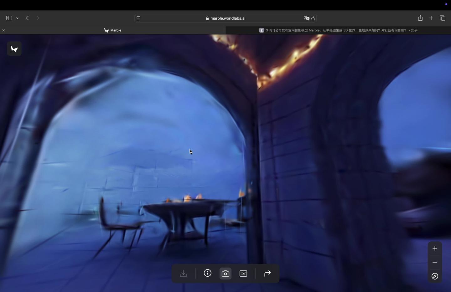 李飞飞公司发布空间智能模型Marble，从单张图生成3D 世界，生成效果如何？对行业有何影响？ - 知乎
