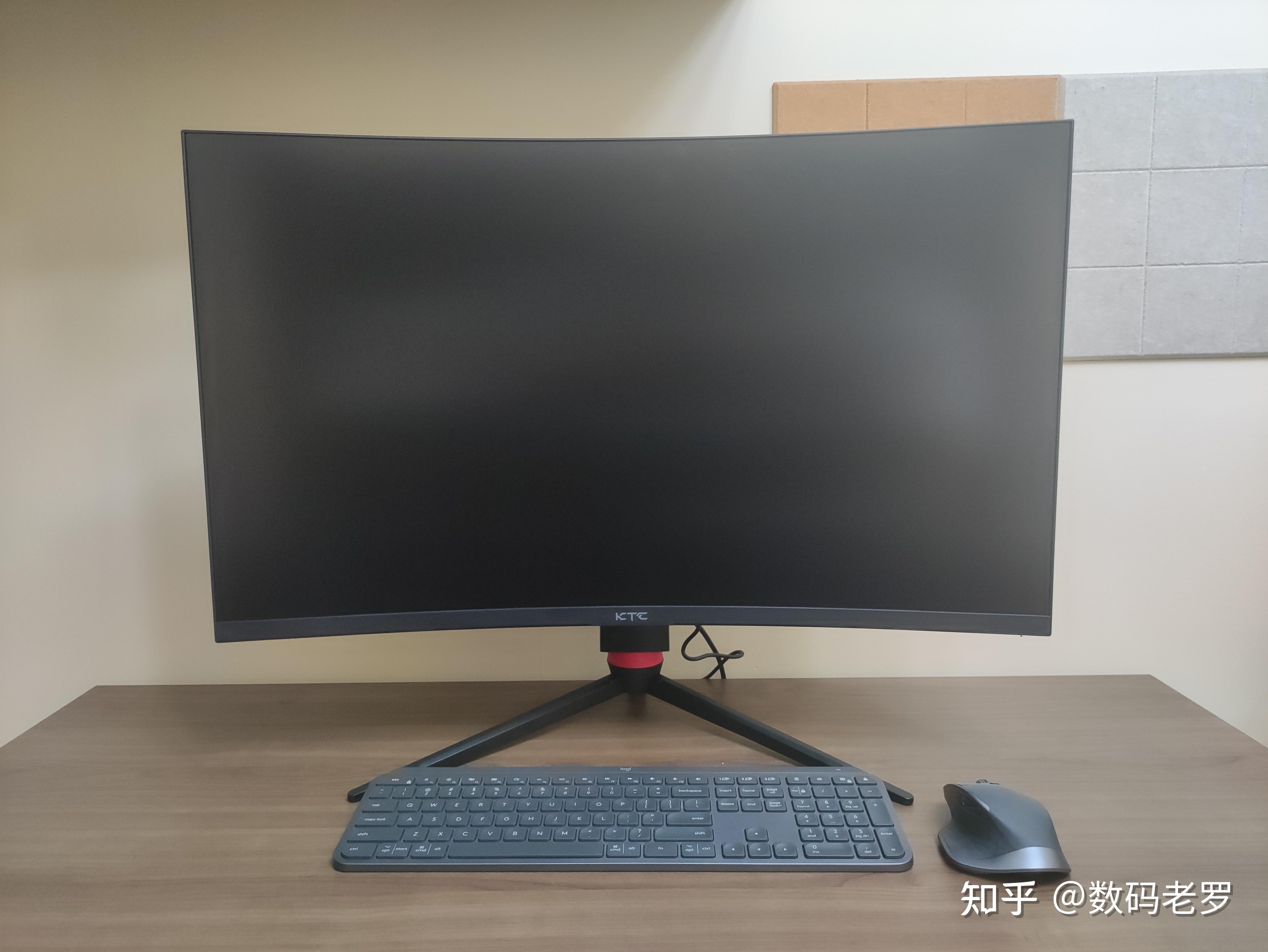 ktc32英寸165hz曲面带鱼显示器h32s12测评