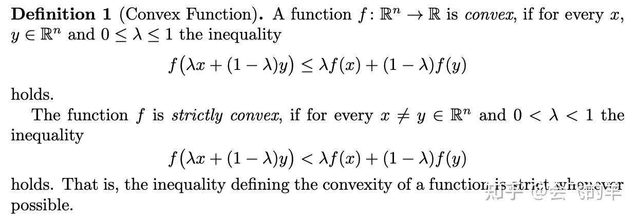 凸函数关键点整理propertiesofconvexfunctions