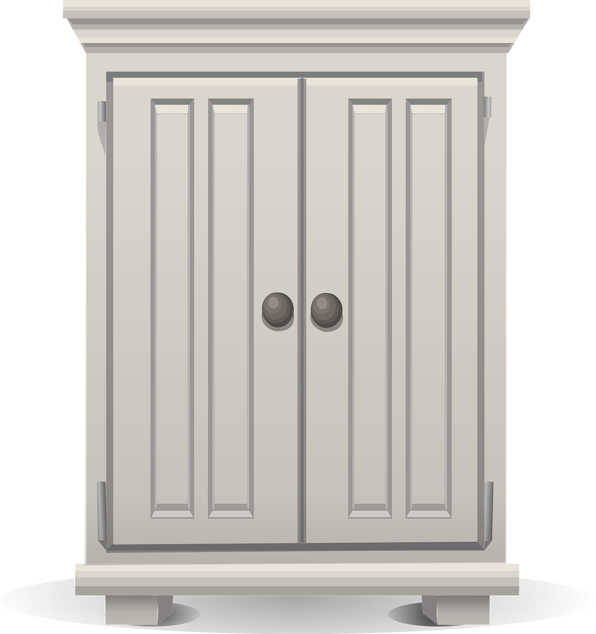 2. 细节描绘文件柜