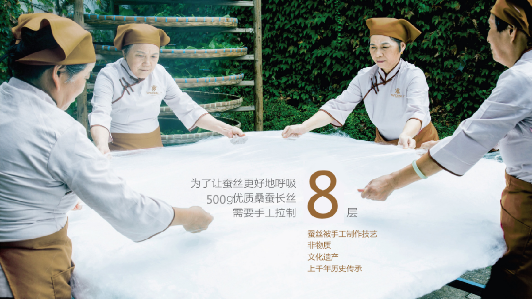 俗话说,好马配好鞍,良丝配巧妇,制作蚕丝被的工艺技术也是蚕丝被价格