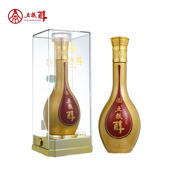 原价 ￥ 190 现价 ￥ 160 五粮醇 臻选10 浓香型白酒 50度 500ml 单