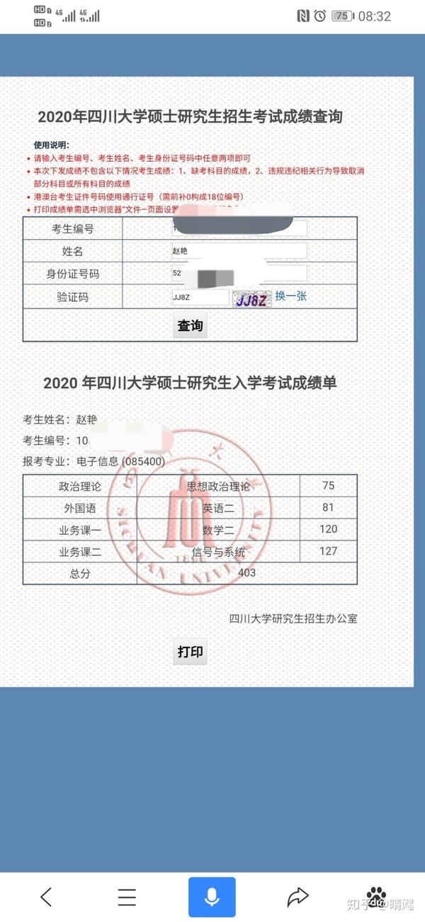 川大电子信息20考研专硕初试第一专业课经验分享