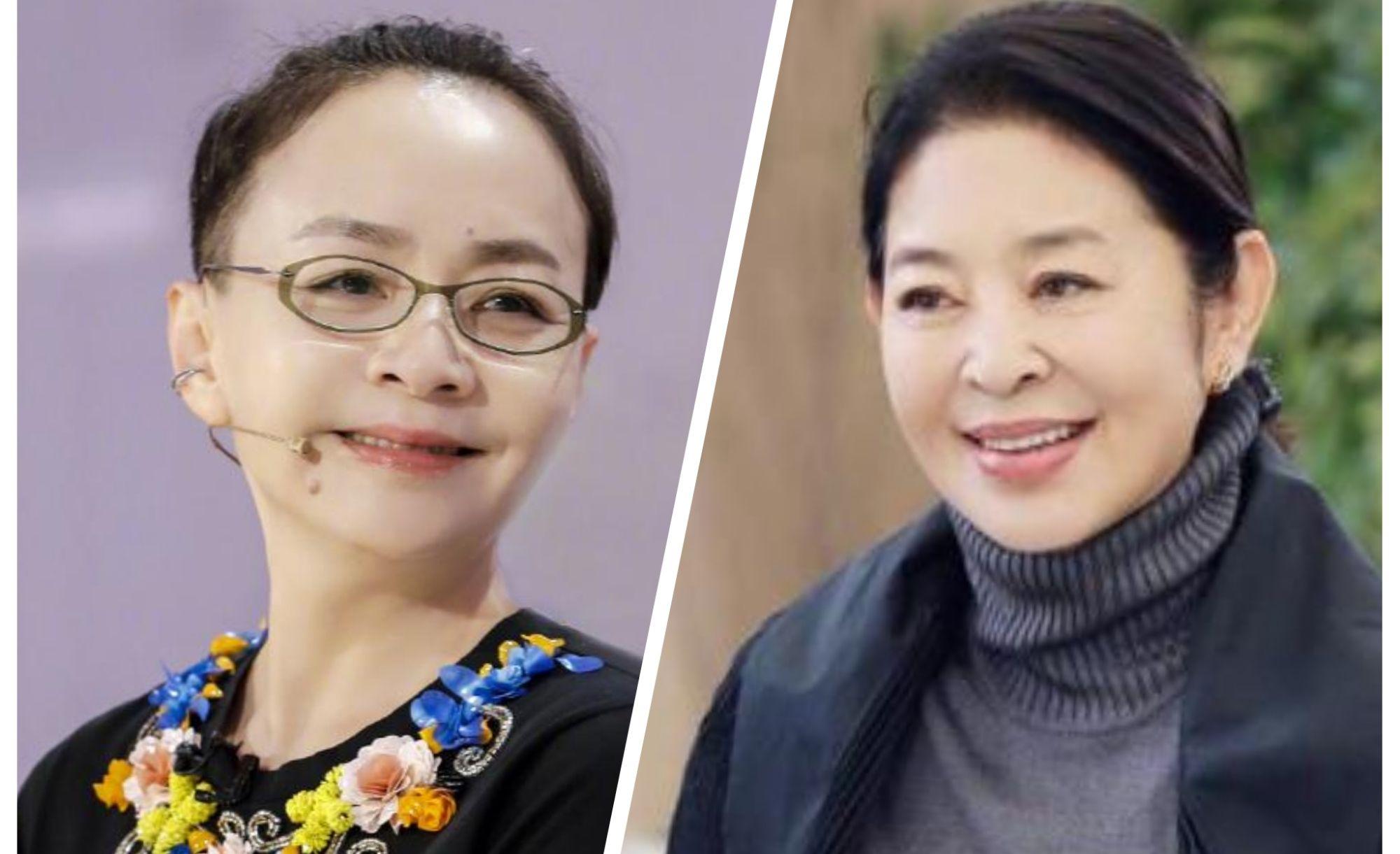 宋丹丹和倪萍都是中国老百姓特别喜欢的荧幕名人,一个自带喜感常把
