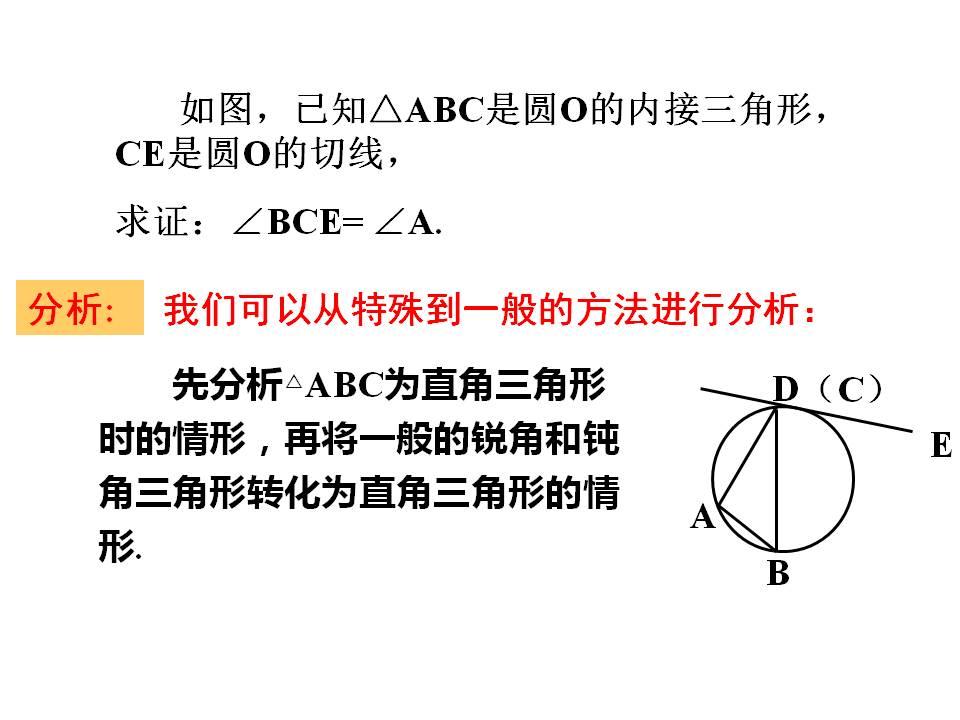 弦切角的性质 - 知乎