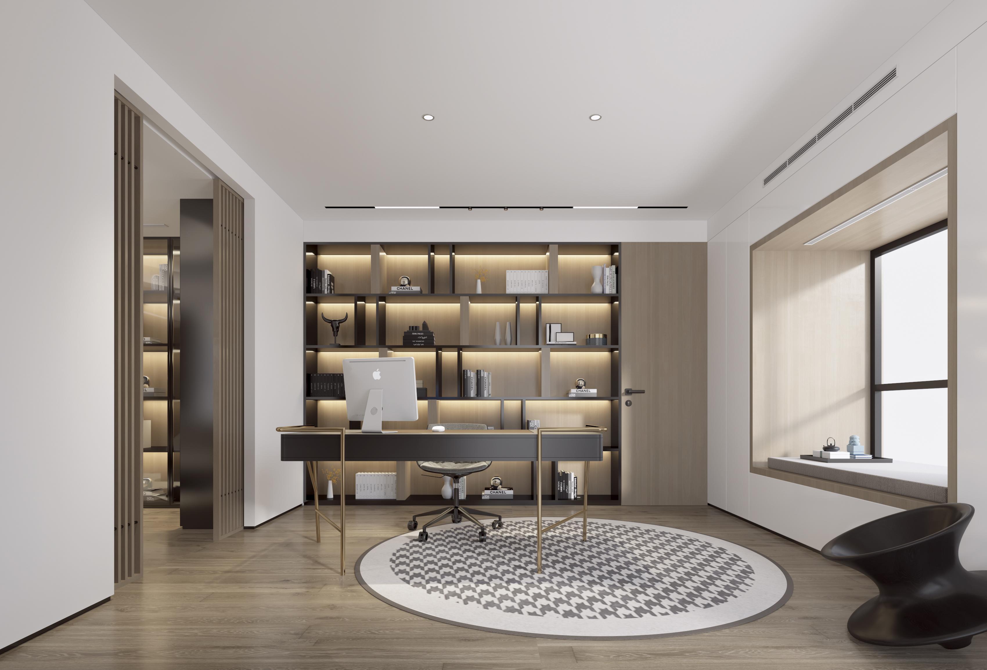 无锡别墅装饰吉宝澜岸名邸700平现代轻奢