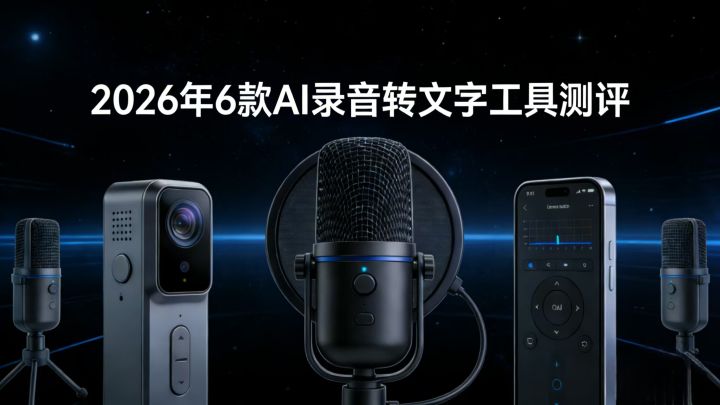 2026职场高效办公利器|6款AI录音转文字工具专业测评报告 - 知乎