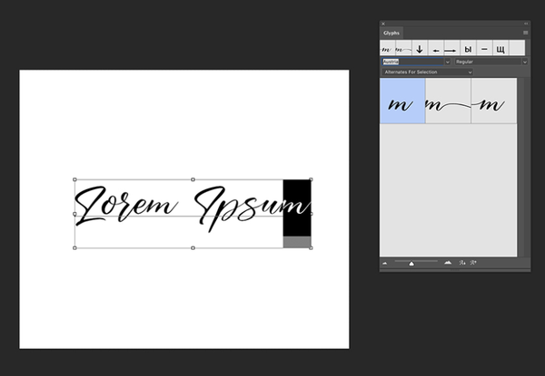 如何在photoshop中使用swash字体 知乎