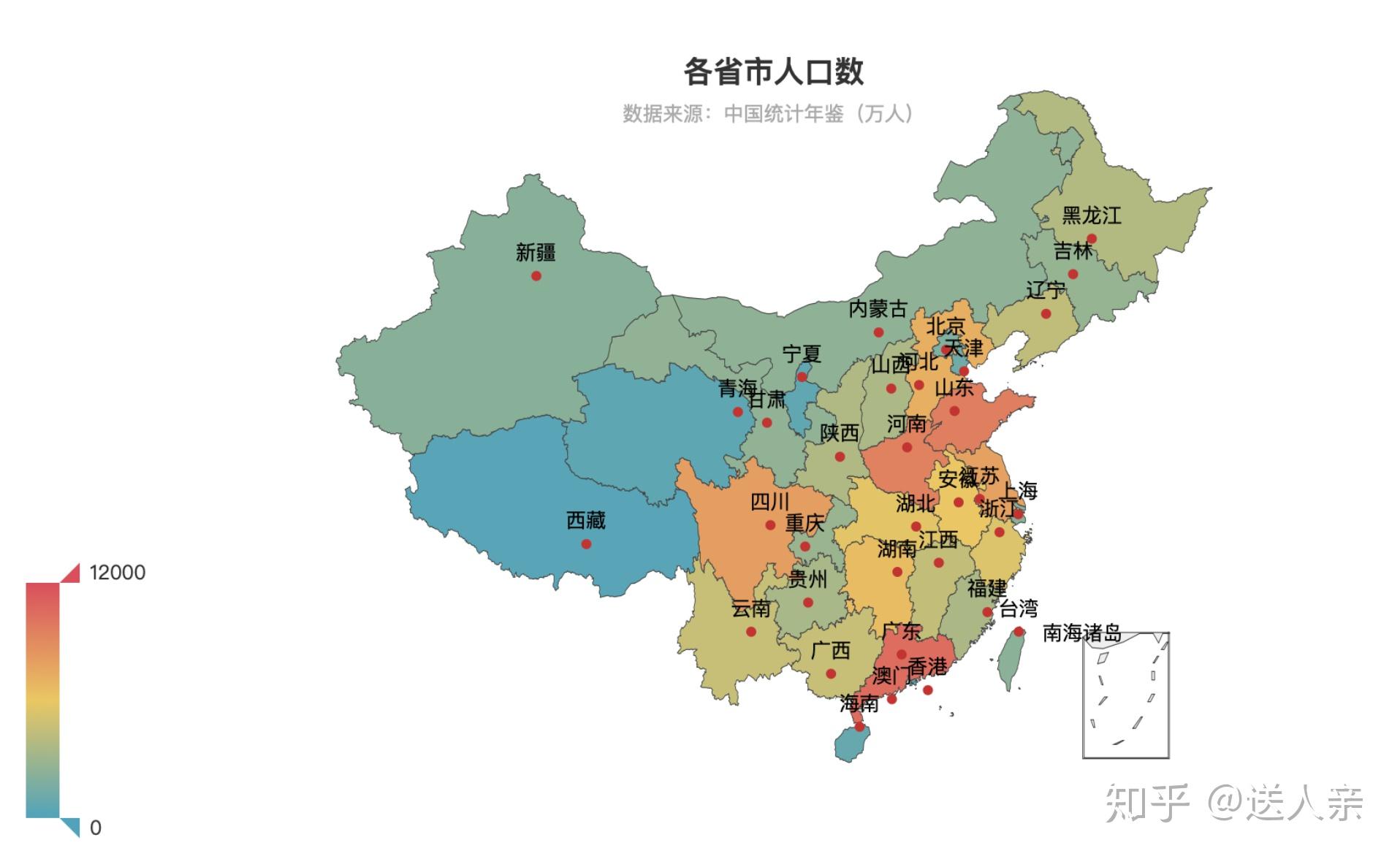 Python绘制地图及其它图表 - 知乎