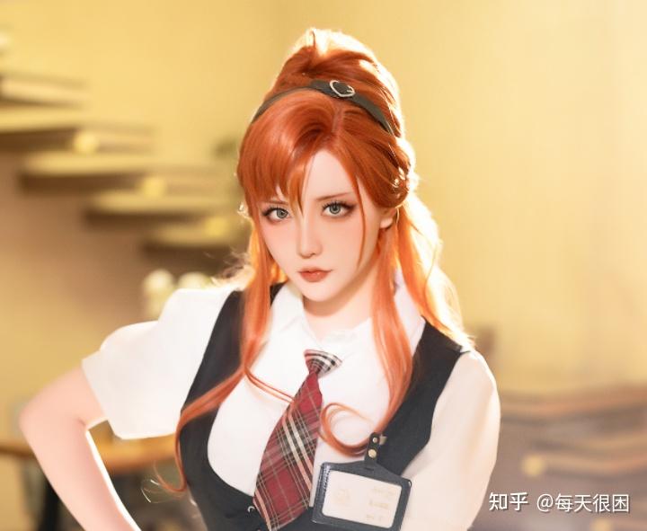 星之迟迟COSPLAY 辣妹补习班+对策部宇都宫沙希写真 - 知乎