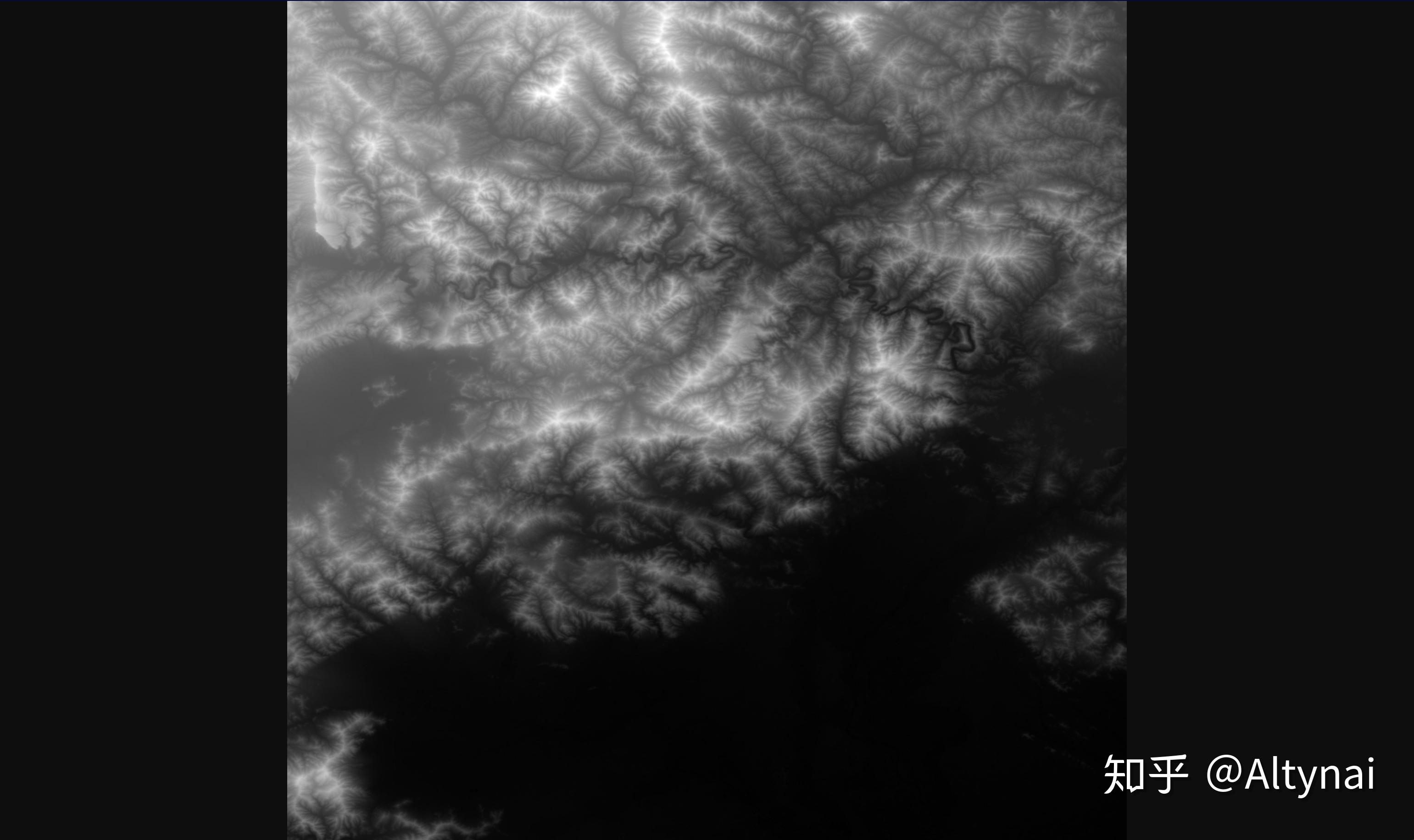 我想获得世界某一地区的灰度图，我该怎么做？ - 知乎