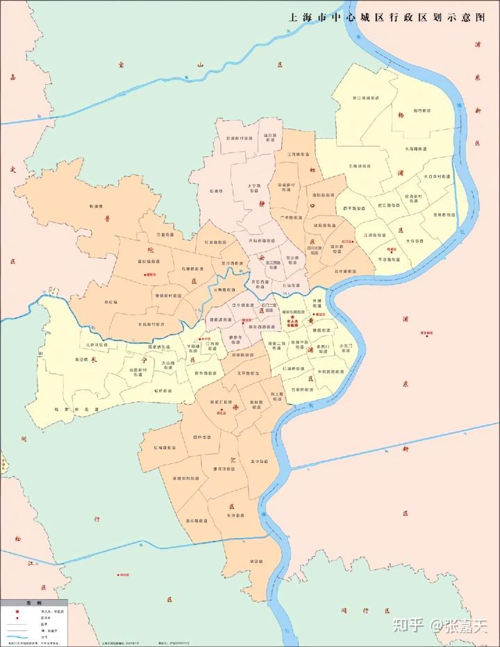 上海市行政区划标准地图合集 - 知乎