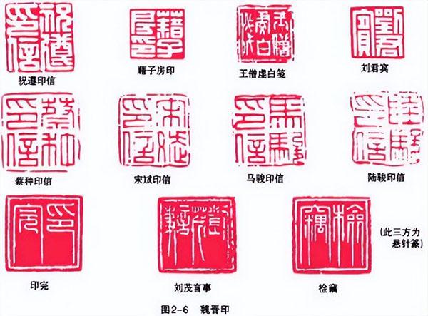 印章的