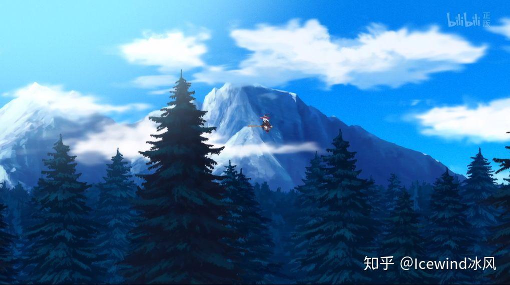 魔女之旅行于天空之上的公路动画