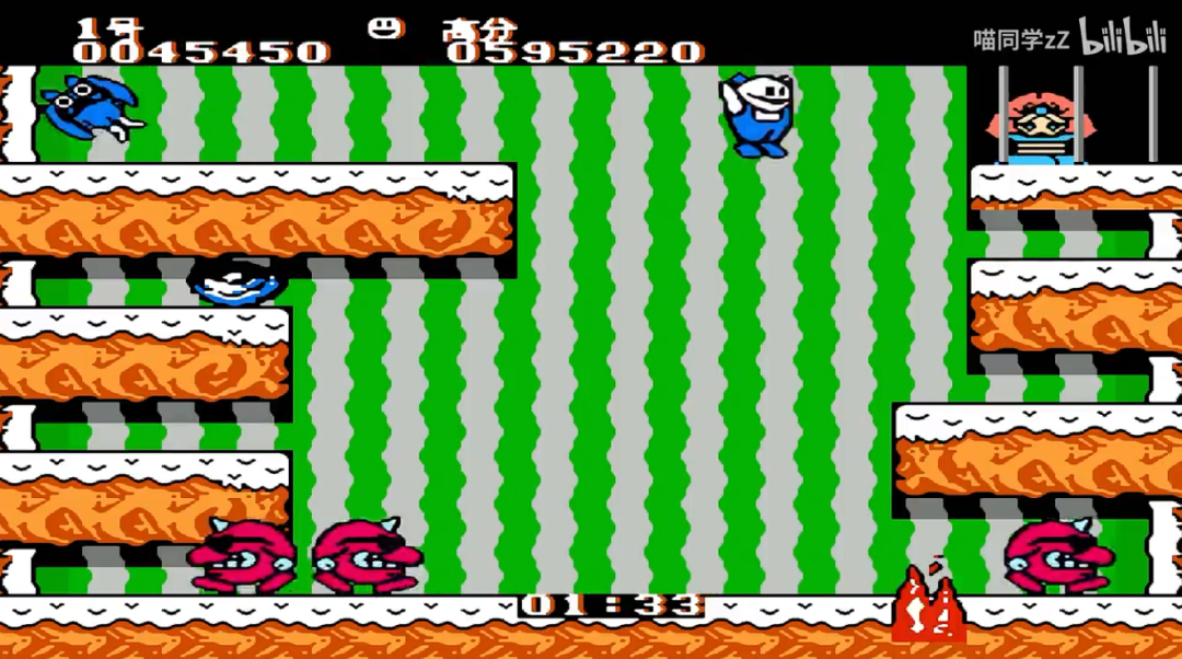 《雪人兄弟》神秘第83关你见过吗?