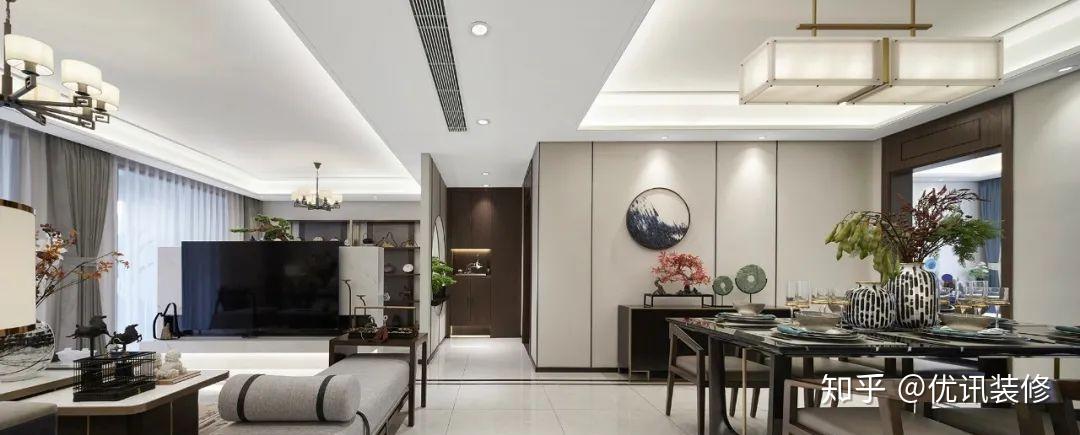 看了杭州夫妻的138㎡之家,才懂何为中式风,入户第一眼,美 - 知乎