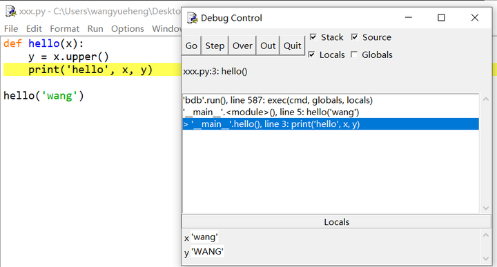 pythonidle基本使用