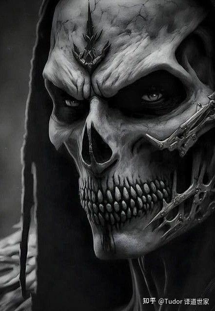 有哪些好看的骷髅壁纸或者插画