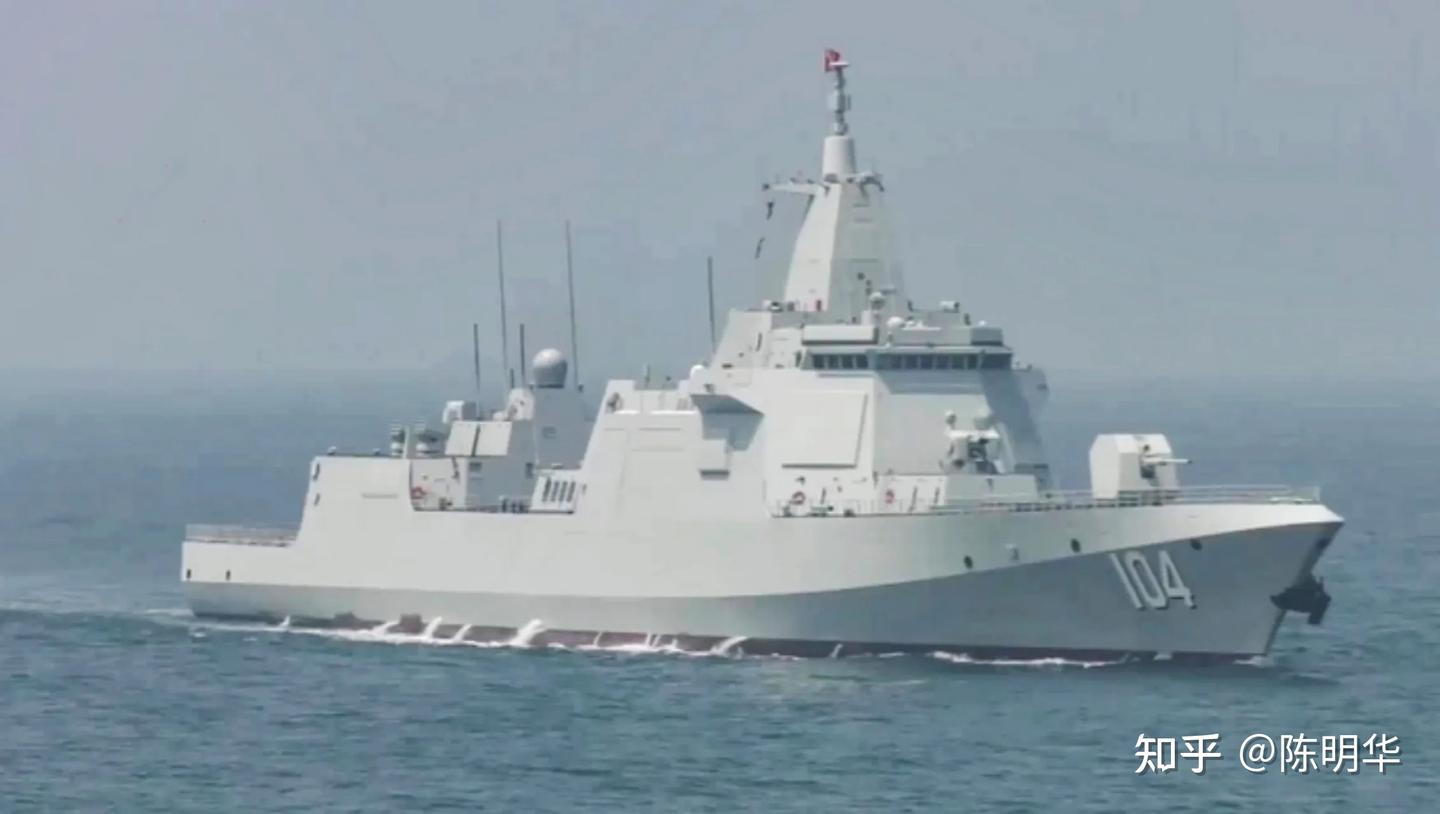 建国初期从苏联引进的(07型)太原舰104号,到现在055万吨大驱 - 知乎