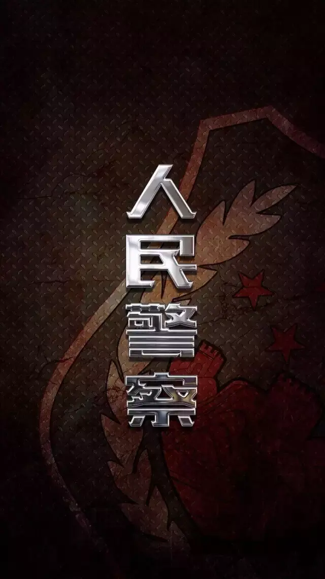 各位有没有好看的警察壁纸