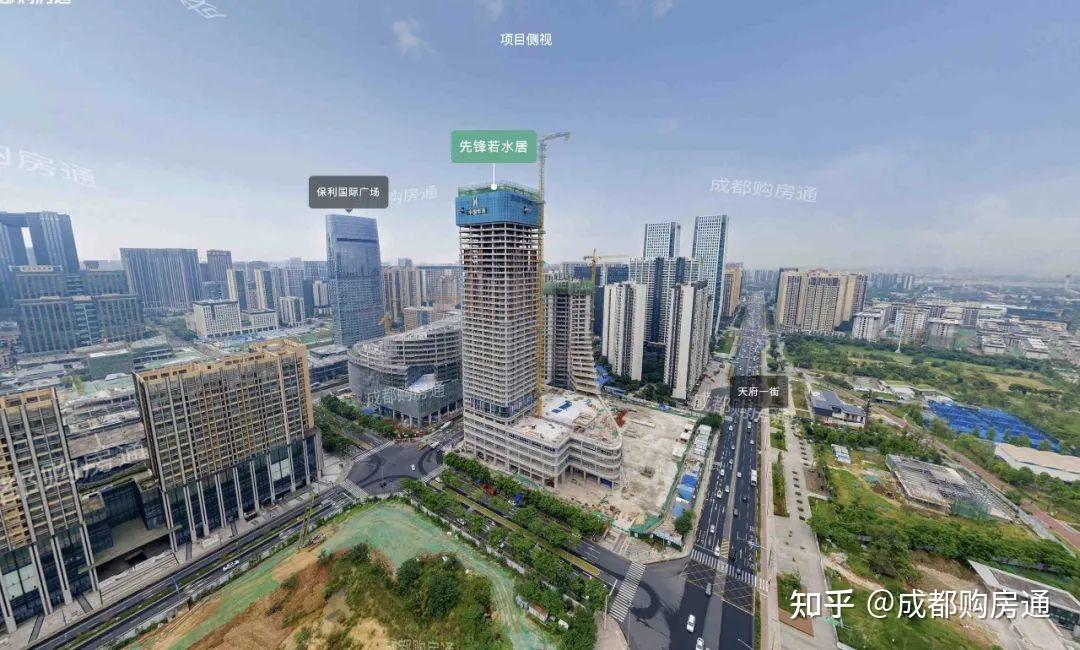 首先来看配套,项目周边有铁像寺水街,1号线世纪城站,益州小学,桂溪