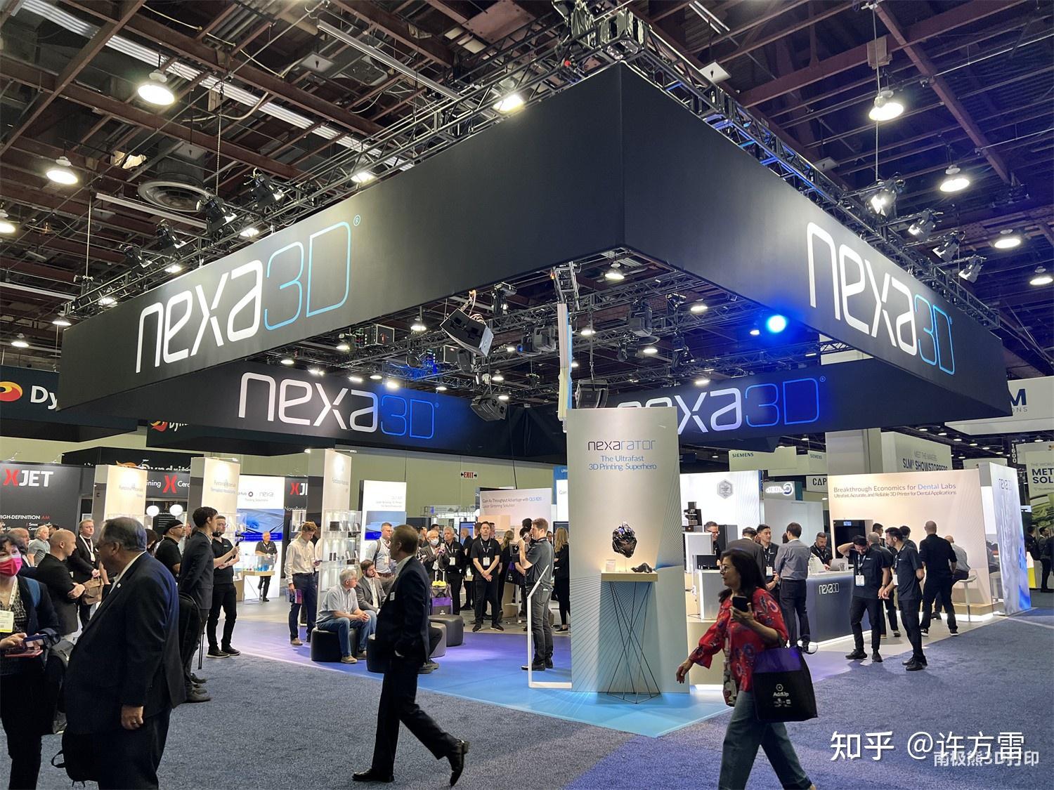 北美3d打印展会rapidtct现场照片