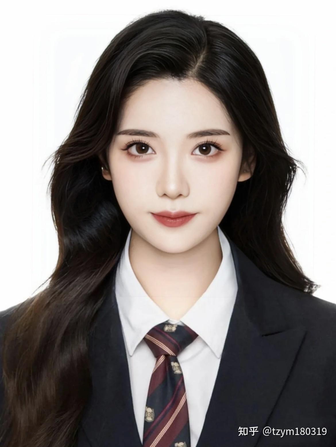 韩式证件照帮修15张需要的刘亦菲们