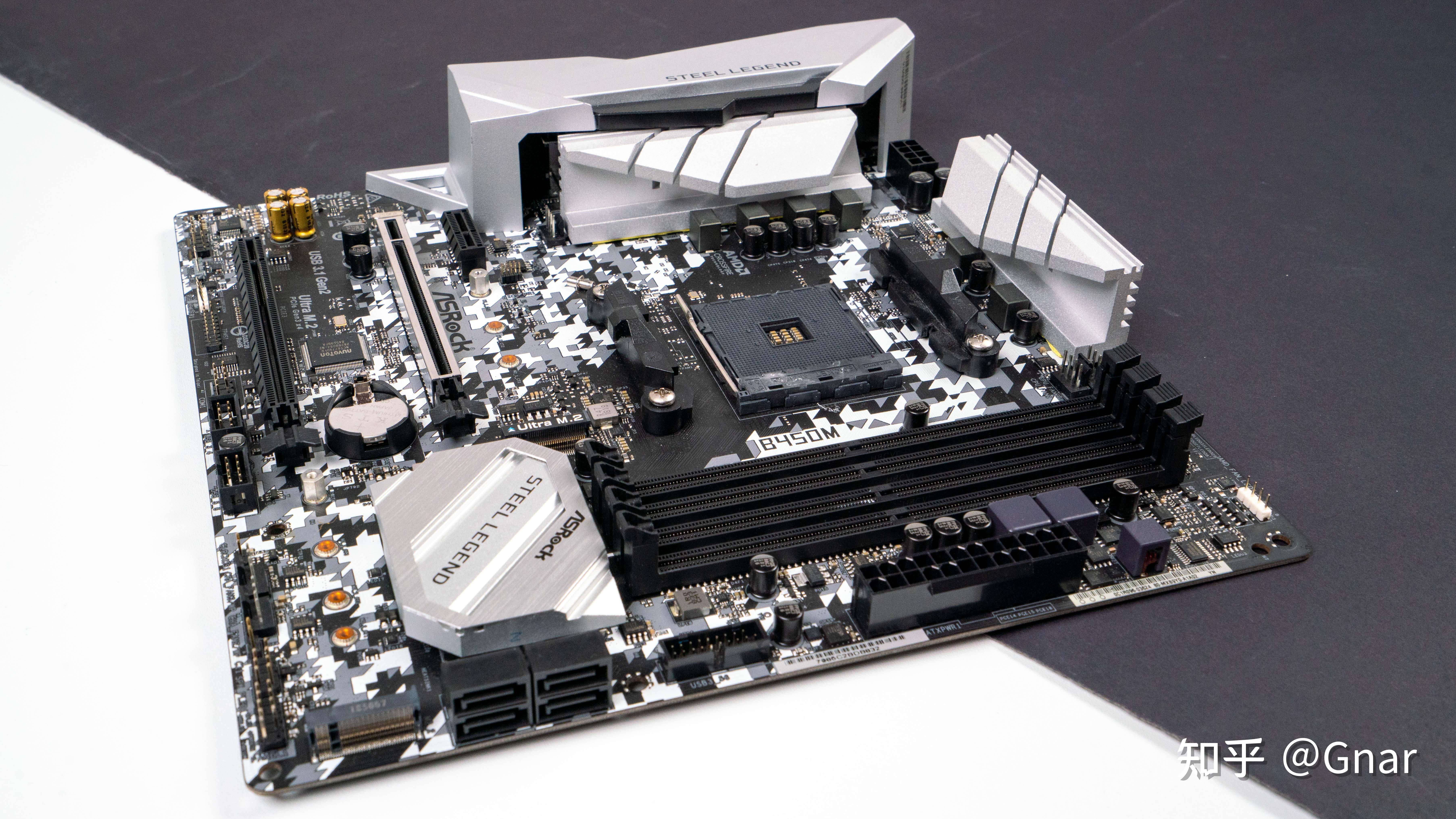 真的很能打老将华擎b450msteellegend主板