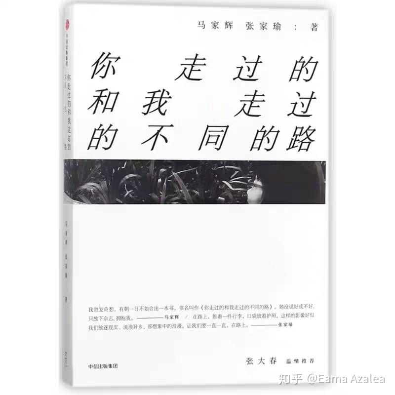 你走过的和我走过的不同的路