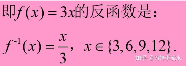 函数的反函数(高中课程知识拓展) - 知乎
