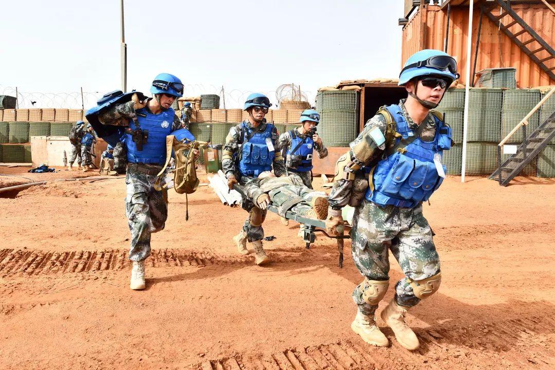 防能力对梅纳卡超级营地设施进行加固初心不改报国志,使命传承蓝盔魂