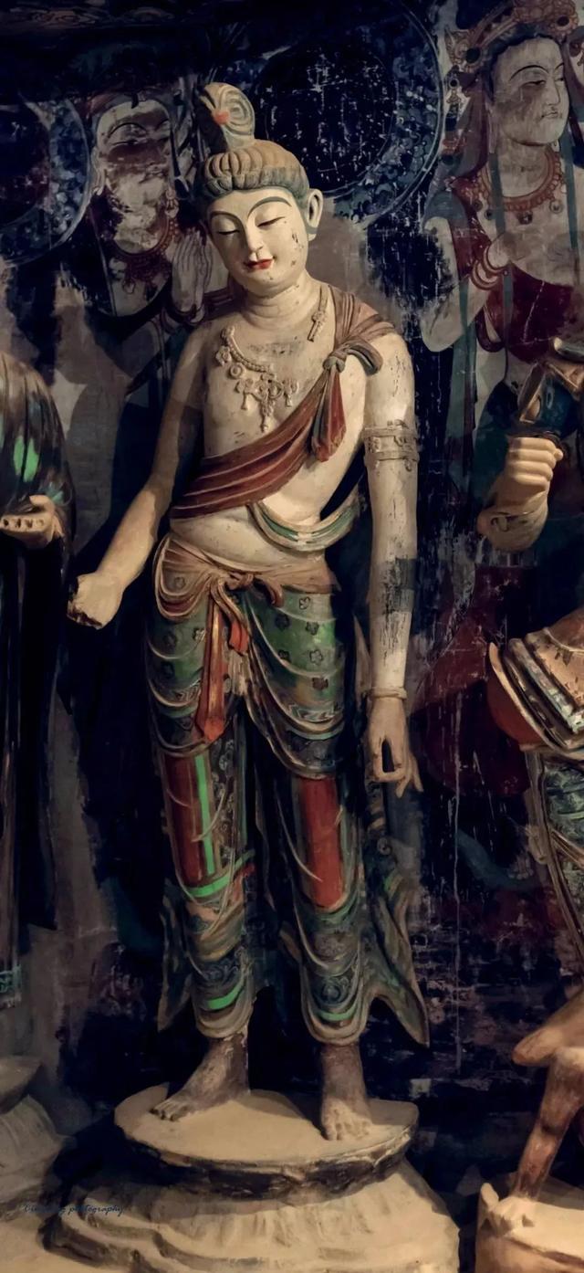 大美敦煌，莫高窟第45窟彩塑壁画艺术- 知乎