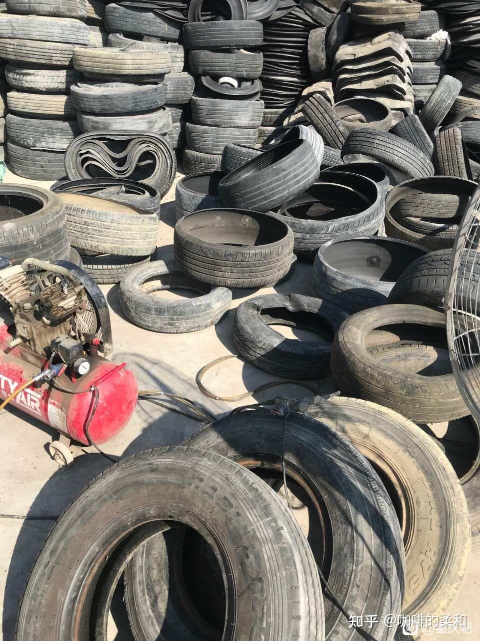 废旧轮胎废物回收