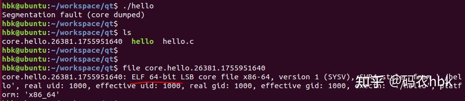 Linux coredump原理 图文详解 - 知乎