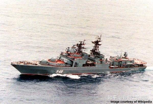 苏联 1155型 udaloy 无畏级驱逐舰