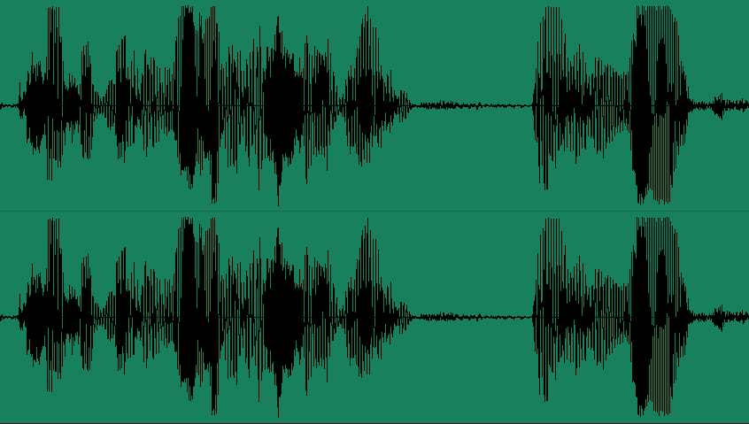 第一步:用傅里叶变换将声音信号处理成波数据