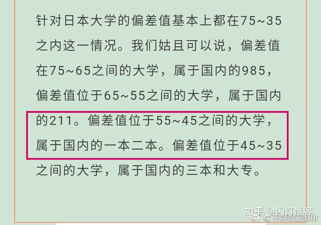 这里我说明一下,京外偏差值在55-45之间,而至学馆最高的大学院才不过