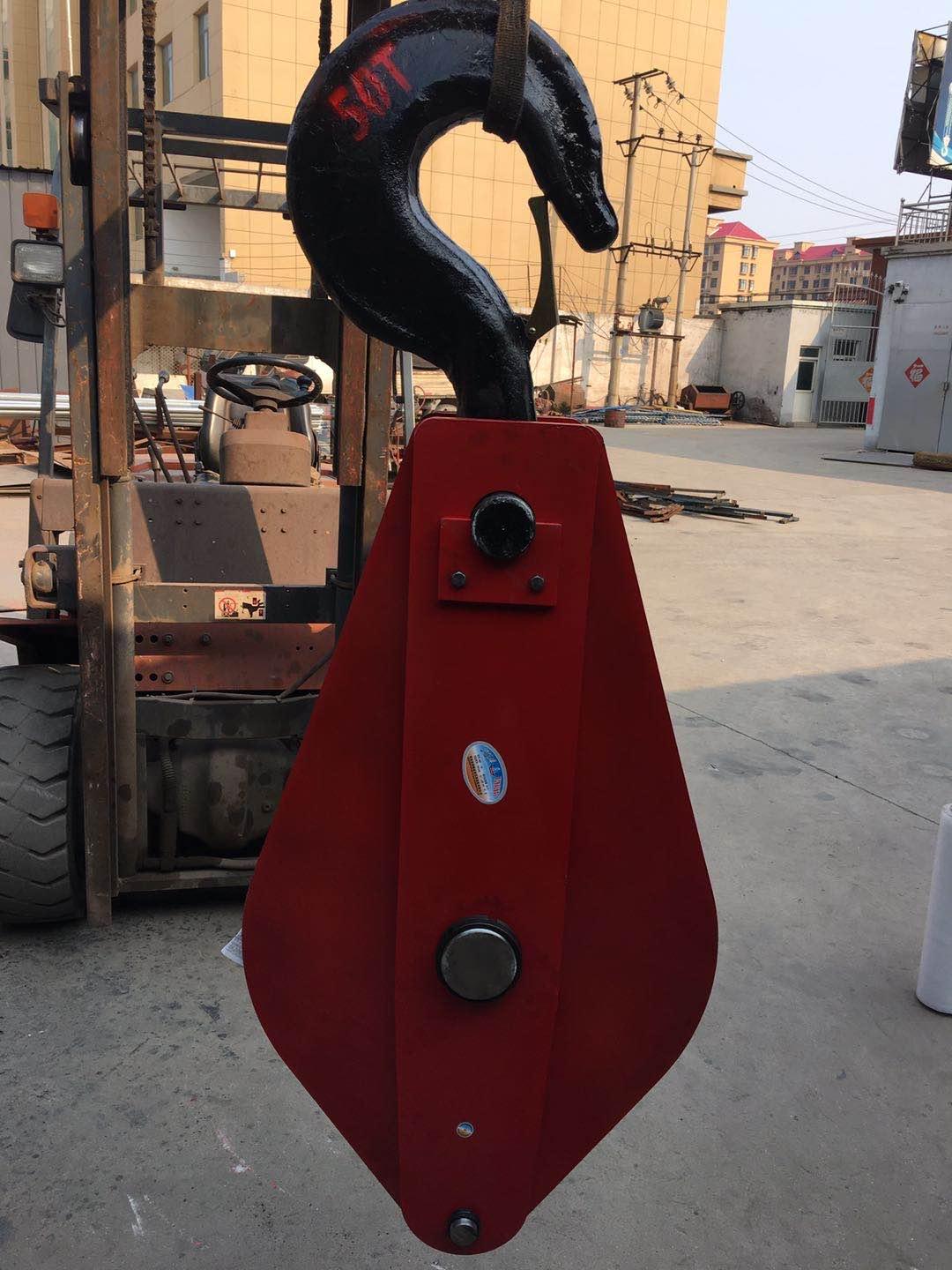 吊环式起重滑车可以搭配什么吊索具使用