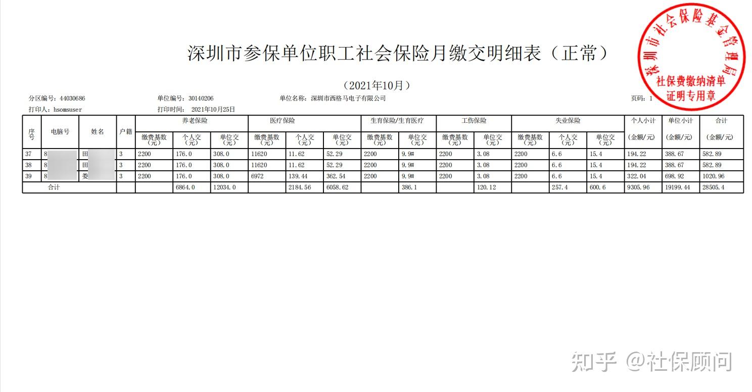 请问在深圳新东方学而思等机构的社保缴纳