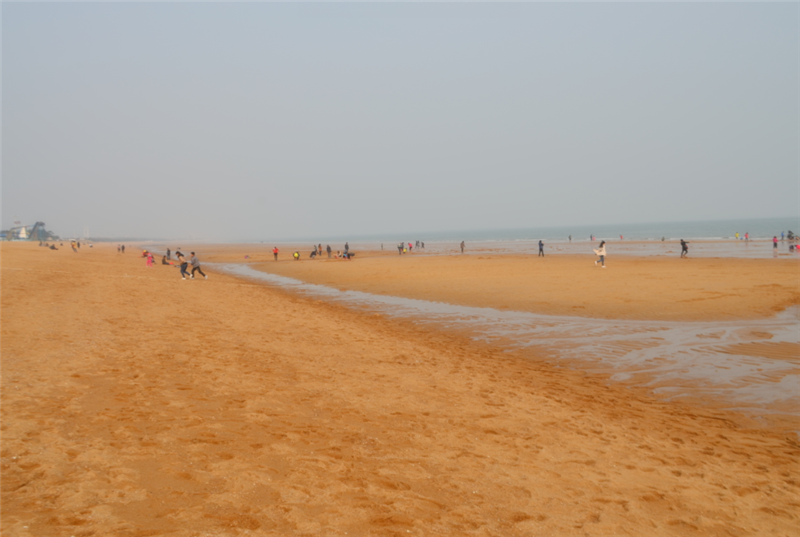 日照万平口风景区旅游游玩攻略免费后很热闹三号门网红打卡地