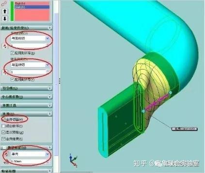 SolidWorks打扁管的最快画法 - 知乎