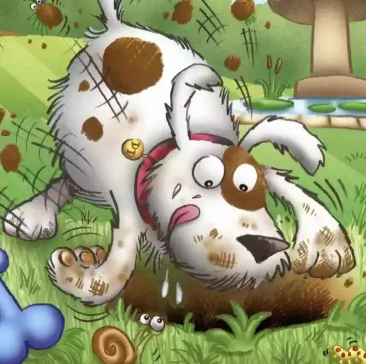 英文绘本dirtydog脏兮兮的狗