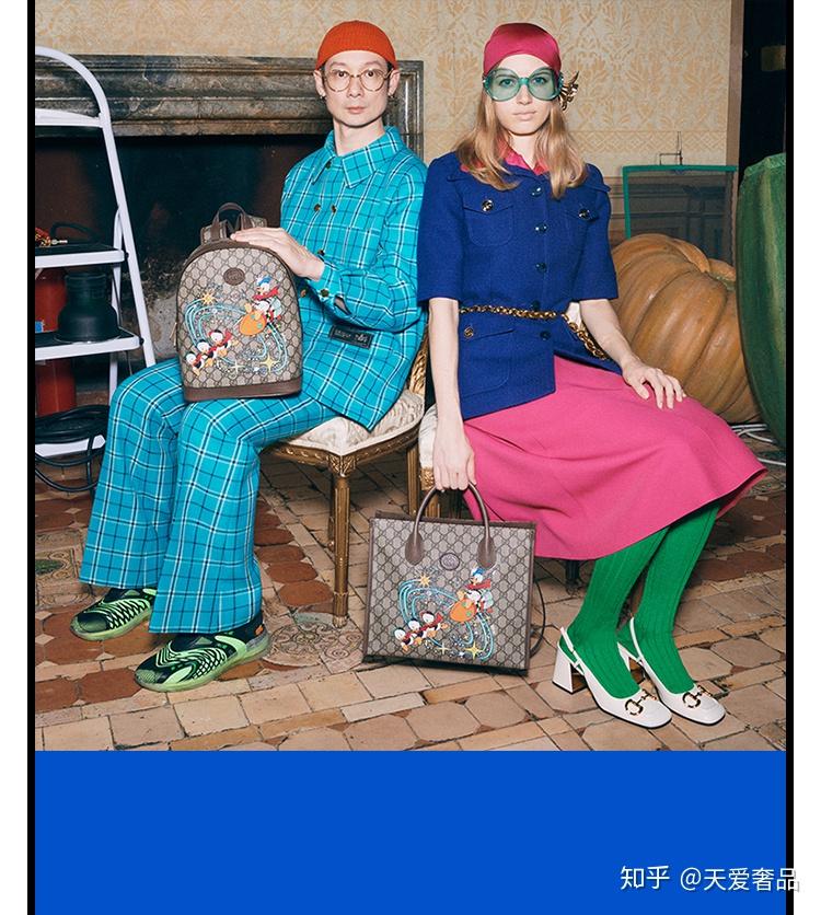 disney x gucci唐老鸭联名款!